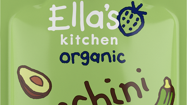 Ella's Kitchen squash eple + avokado 