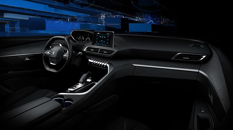 Första bilderna på Peugeots nya i-Cockpit®