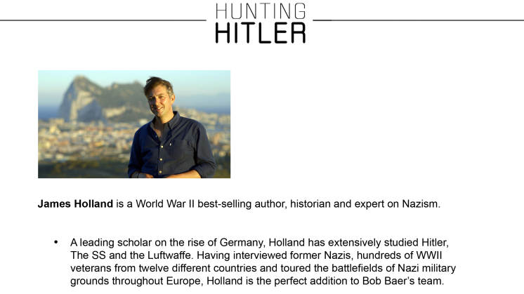 Hunting Hitler: James Holland