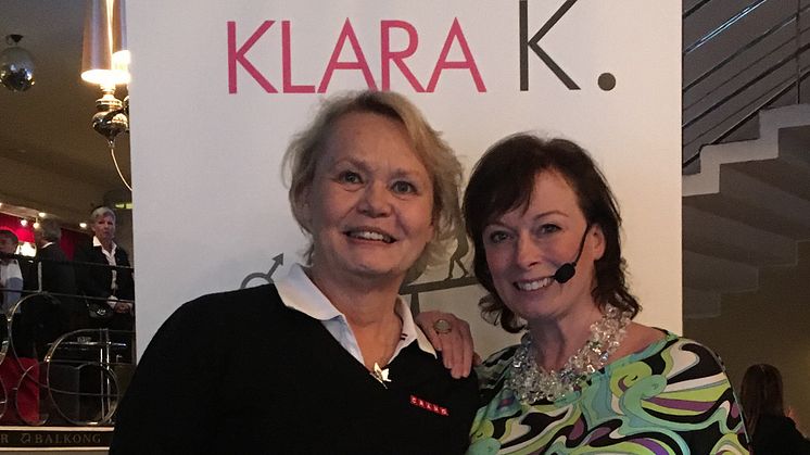 Ingrid Hollertz, HR-chef på Cramo och Camilla Wagner, Klara K