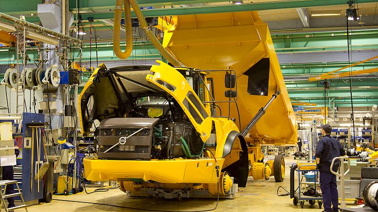 Volvo Construction Equipment i Braås - kolidioxidneutralt (produktion)