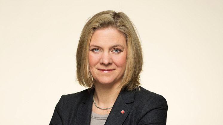 Magdalena Andersson inleder Business Arena Malmö 2014
