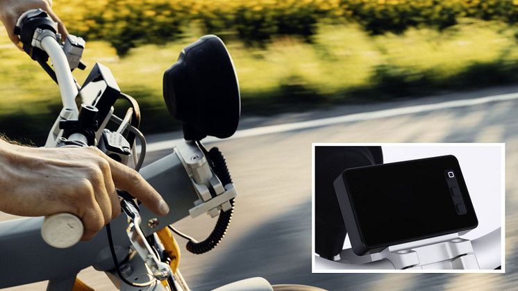 OEM Electronics levererar en displaymodul till CAKE's eldrivna motorcyklar.