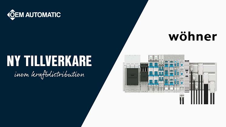 Ny tillverkare | Wöhner | OEM Automtaic