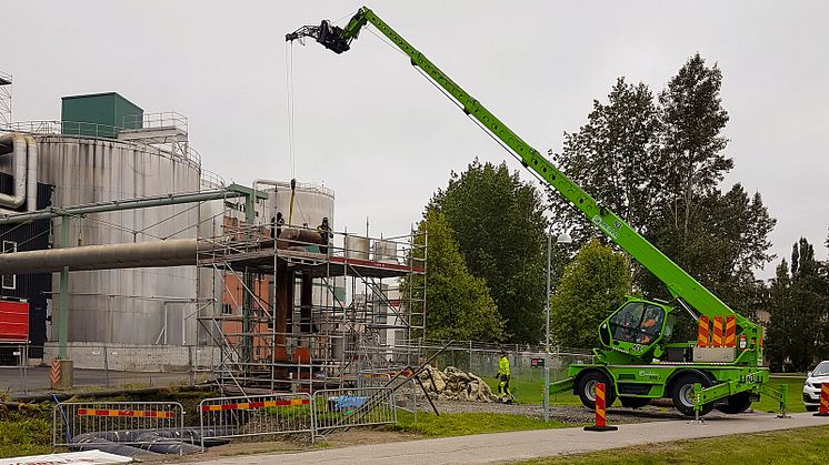 Ökad kapacitet för fjärrvärmen i Piteå