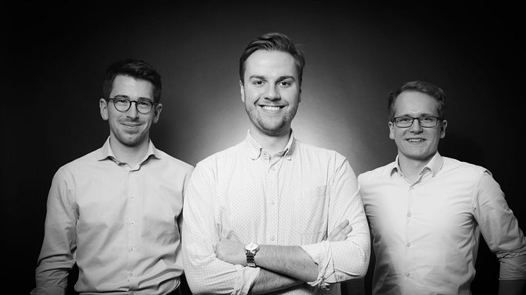 Von links nach rechts – das Team der RightNow Group: Torben Antretter (26), Benedikt Quarch (25), Phillip Eischet (26)
