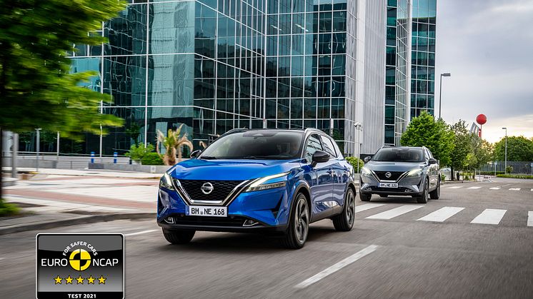 2021 12 08 All-New Nissan Qashqai 5-star Euro NCAP-source