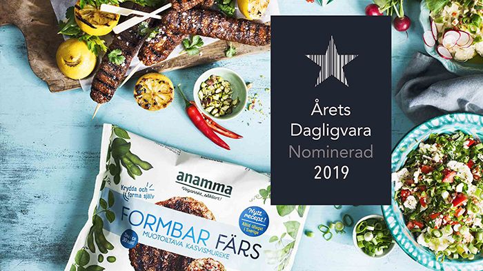 Anamma Formbar Färs nominerad till Årets Dagligvara 2019