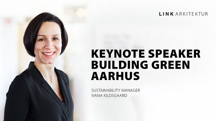 LINK arkitektur stiller med keynote speaker på Building Green