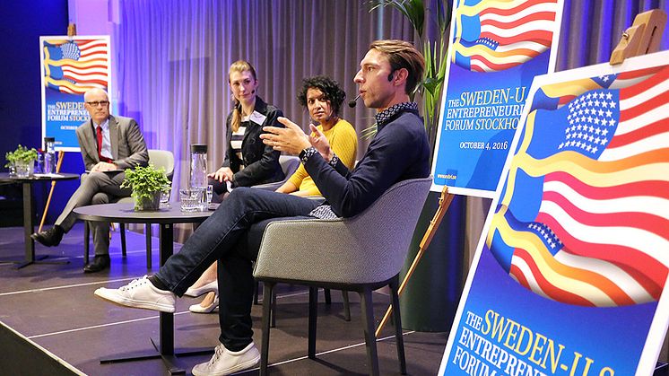 På Sweden-U.S. Entrepreneurial Forum samlas experter och newbies för att nätverka och lära av varandra.