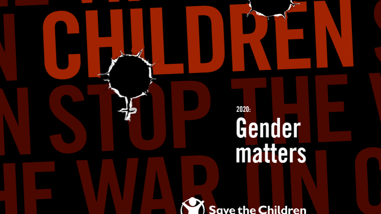 Rapport: Stop the war on children- gender matters