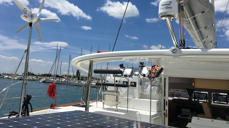 Inmarsat's Fleet One solution has been installed on over 5,000 vessels as demand increases due to growing awareness and partnerships with key boatbuilders such as Groupe Beneteau