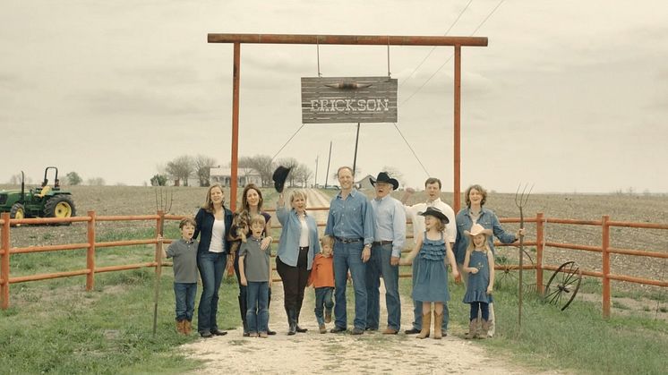 Familjen Erickson i Texas