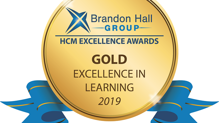 Brand Hall Group Gold Award