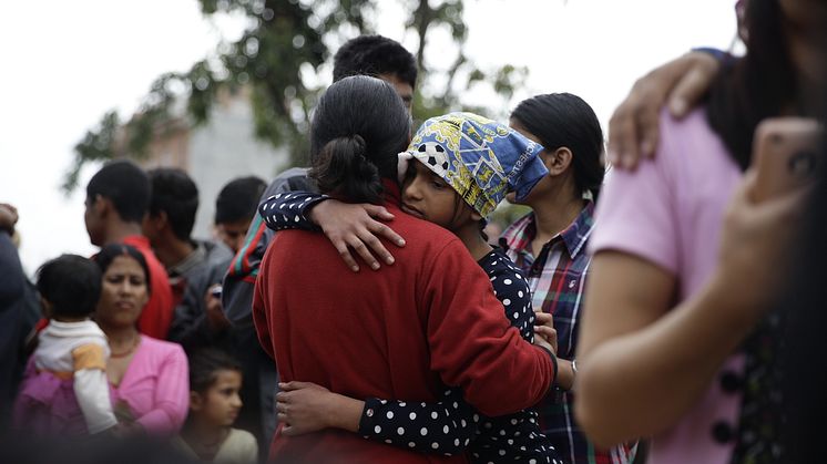 SOS Barnbyar på plats i jordbävningsdrabbade Nepal