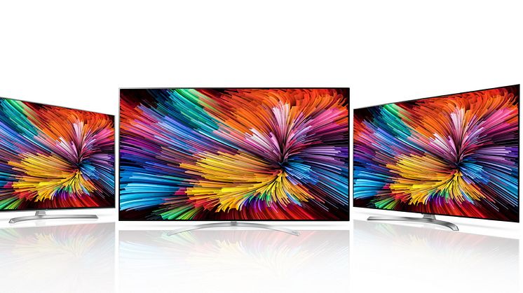 LG introducerar TV med Active HDR, Nano Cell-teknik och Super UHD