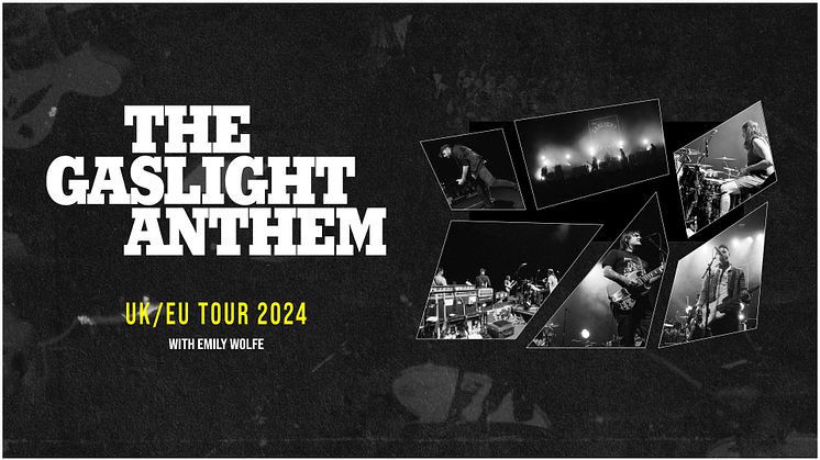 The Gaslight Anthem släpper nytt album och kommer till Sverige i vår!