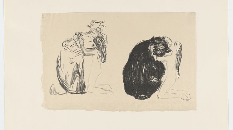  Edvard Munch: Bjørnen / The Bear (1908 - 1909)