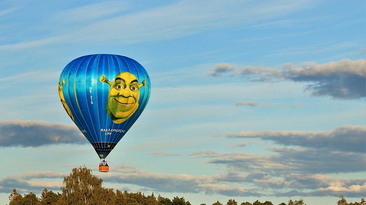 Luftballong i Stockholm