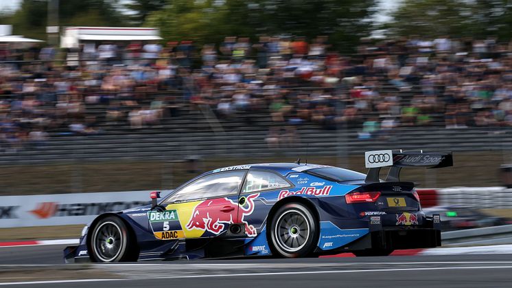 DTM: Audi-seger och Mattias Ekström i stark uppkörning på Nürburgring