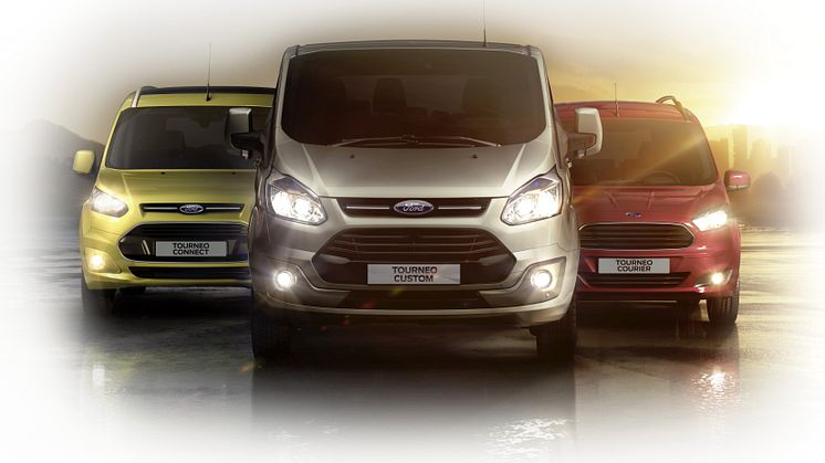 Ford Tourneo perhe valmiina markkinoille