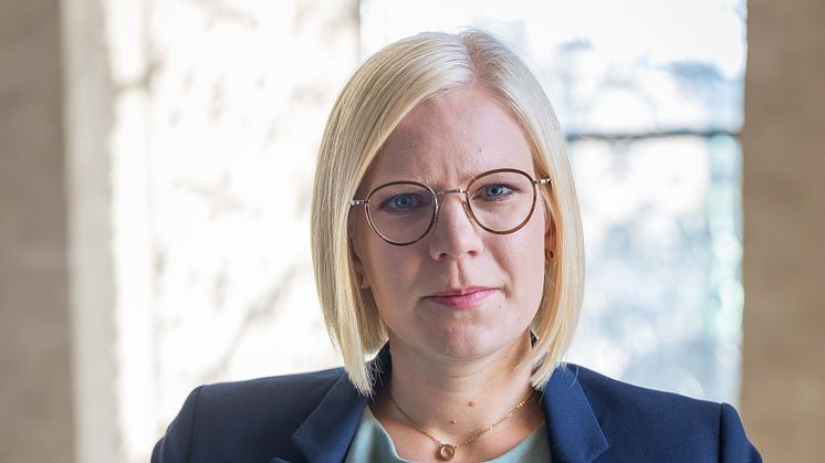 Karin Ernlund, gruppledare för Centerpartiet i Stockholms stad.