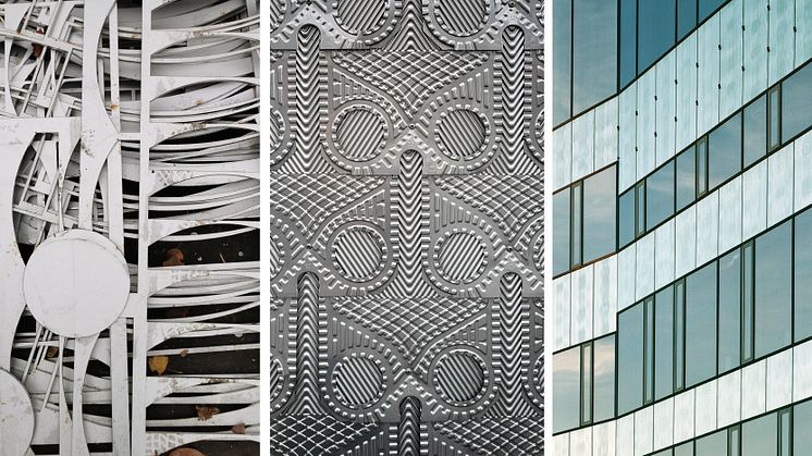 FOJAB ritar P-huset Hyllieäng i Malmö som får en fasad gjord av skärskelett, överblivna plåtar från värmeväxlare och kasserat glas.  