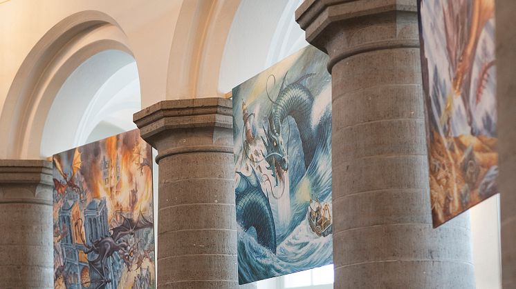 Drakar – ny utställning för nyfikna barn (och vuxna) på Örebro slott