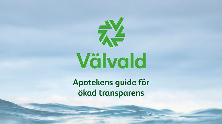 LloydsApotek och övriga apotek lanserar konsumentguiden Välvald