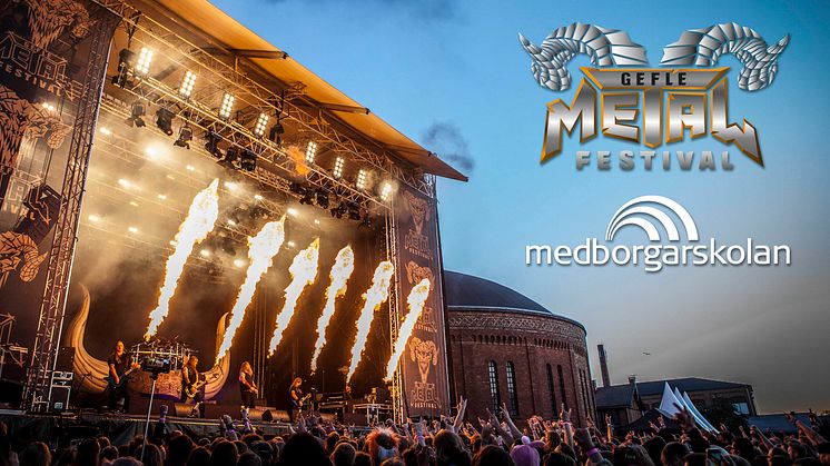 Chans för band från hela Sverige att spela på Gefle Metal Festival