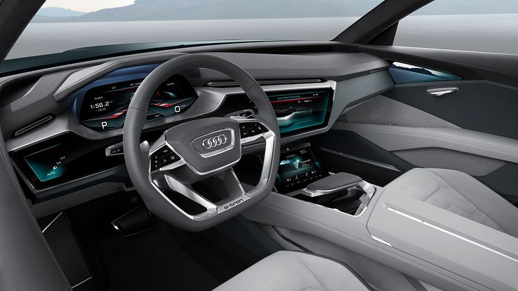 Audi e-tron quattro concept - interior