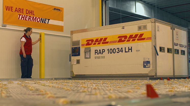 DHL lanserar ny temperaturreglerad flygfraktservice