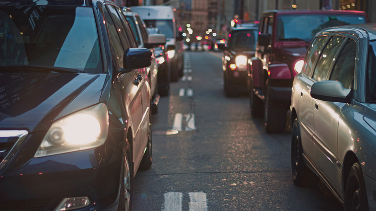 Cars on road