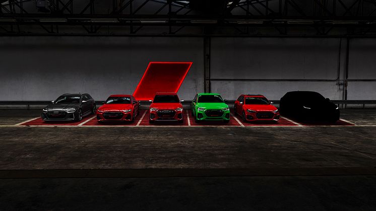 Audi Sport vil have præsenteret 6 n ye modeller ved udgangen af 2019