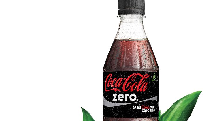 Coca-Cola zero PlantBottle -pullossa