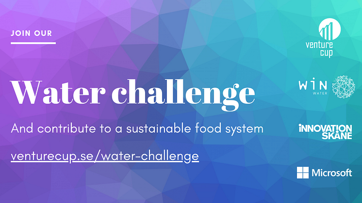 Innovation challenge in Skåne is looking for climate-smart water solutions