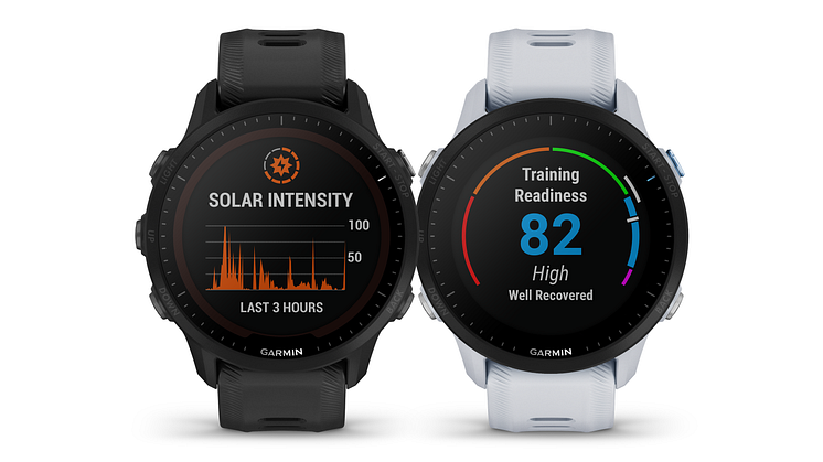 Garmin Forerunner 955 Solar nauttii auringosta