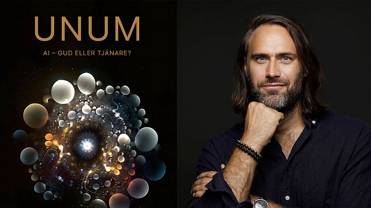 Romanen “UNUM, AI – Gud eller Tjänare?” är skriven av AI-filosofen och serieentreprenören Fredrik Forss och lanseras i bokhandeln på fredag den 1 september.