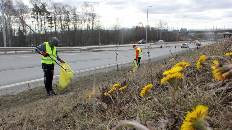 Vägstädning