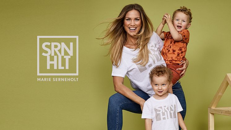 Våren 2021 lanserar Gekås Ullared en unik barnmodekollektion tillsammans med Marie Serneholt.