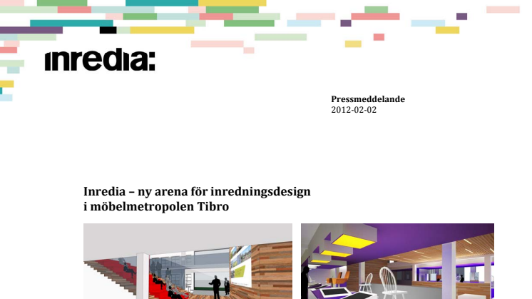 Inredia – ny arena för inredningsdesign
