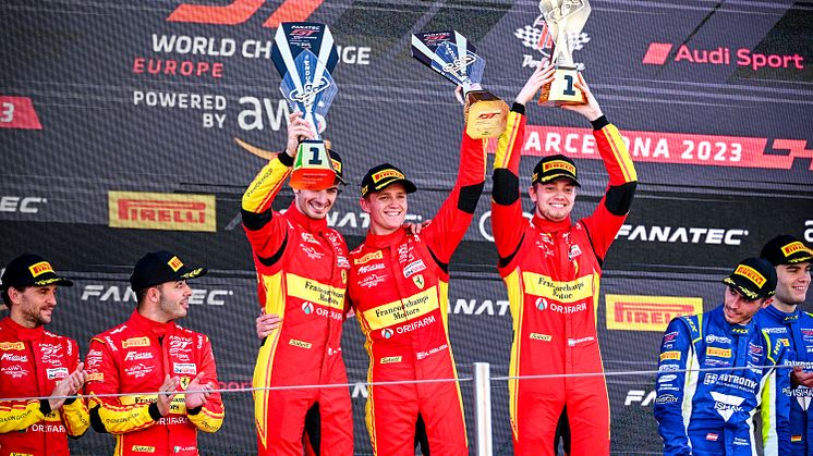 Dansk triumf i Barcelona: Nicklas Nielsen vandt GT World Challenge-finale