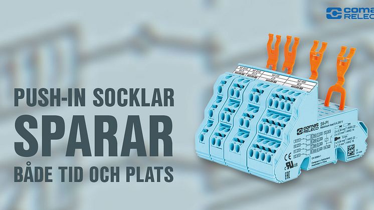 Push-in socklar som sparar både tid och plats