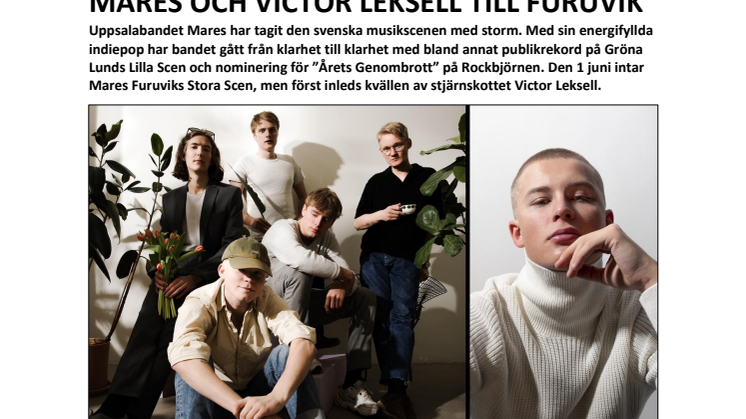 Mares och Victor Leksell till Furuvik