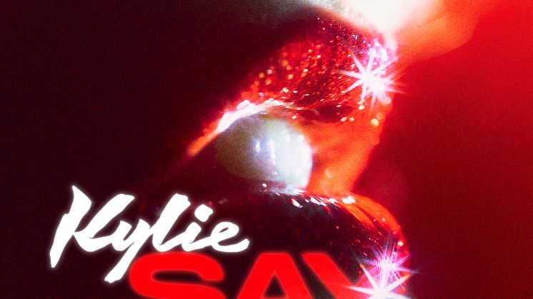Omslag - Kylie "Say Something"