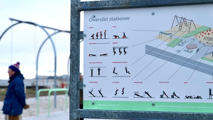 Skolgård blir mötesplats efter skoltid och utegym rustas upp