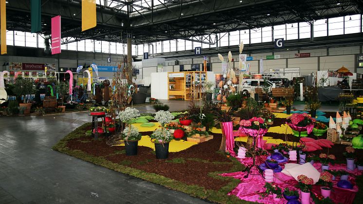 Farbenfrohe Pracht: die Verbrauchermesse "Haus-Garten-Freizeit" - Foto Theresa Wappes