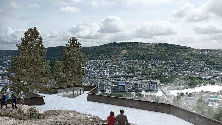 LINK arkitektur - Spiraltoppen  i Drammen