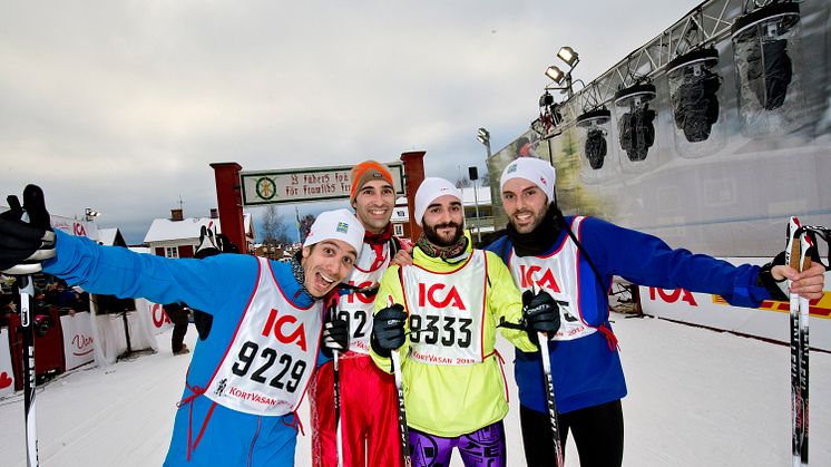 Öppet Spår 9 km – a miniature Vasaloppet