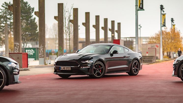 Ford Mustang Bullitt på Sjællandsringen